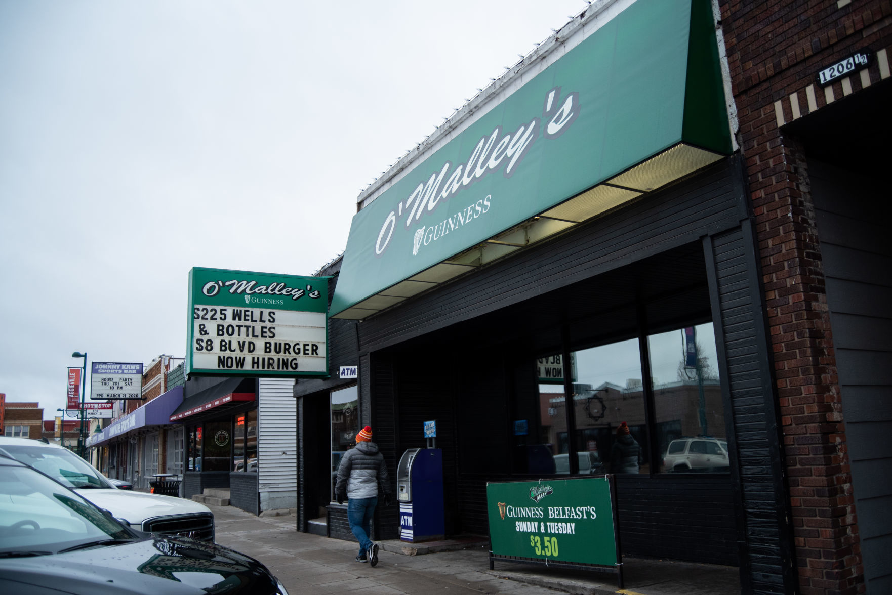O'Malley's Alley on Moro Street in Aggieville.